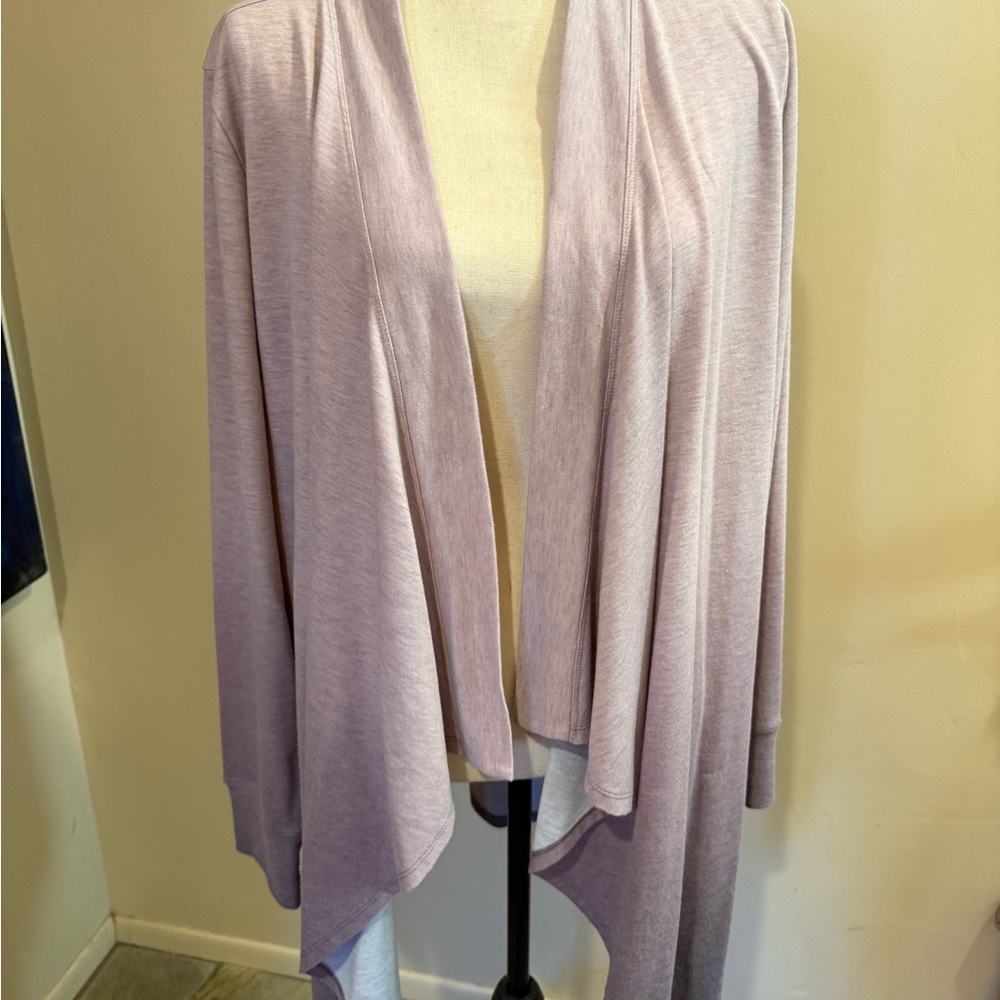 Ideology Light Rose ombre Open Front Cardigan